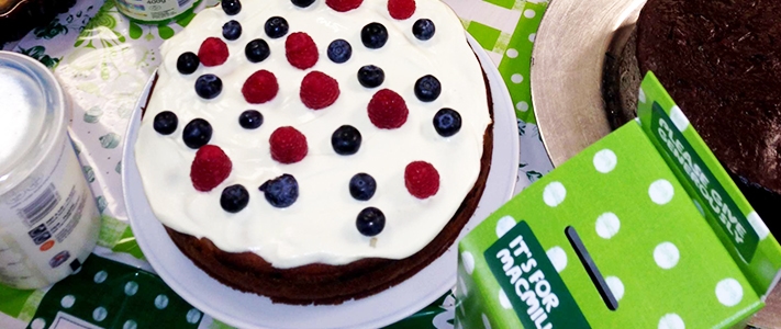 The Macmillan bake sale went down a treat