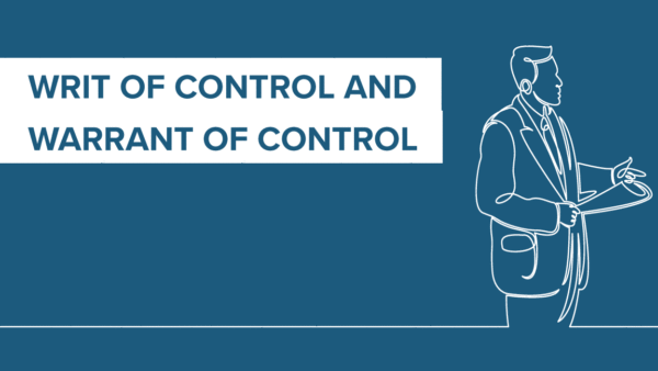writ and warrant of control