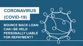Bounce back loan: Can I be held personally liable?
