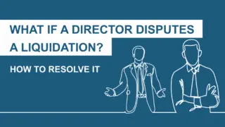 director dispute liquidation